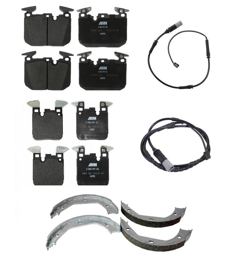 BMW Disc Brakes Kit - Pads Front and Rear